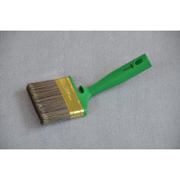 Fasadpensel grön 100mm vinklad